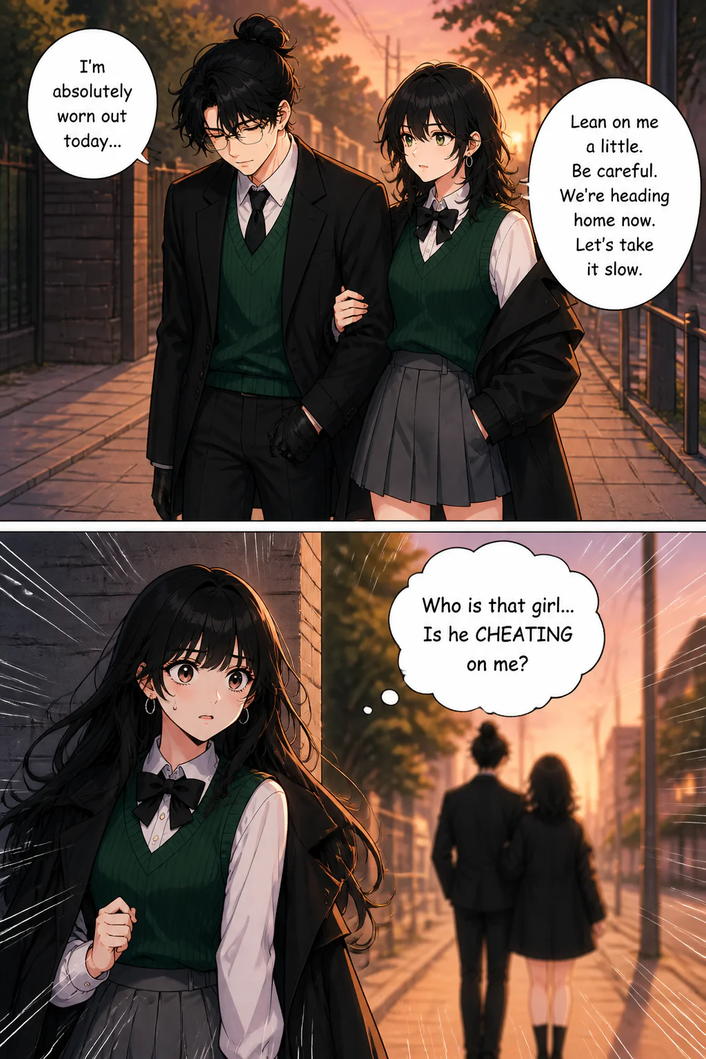 My girlfriend jealous when I with my older sister