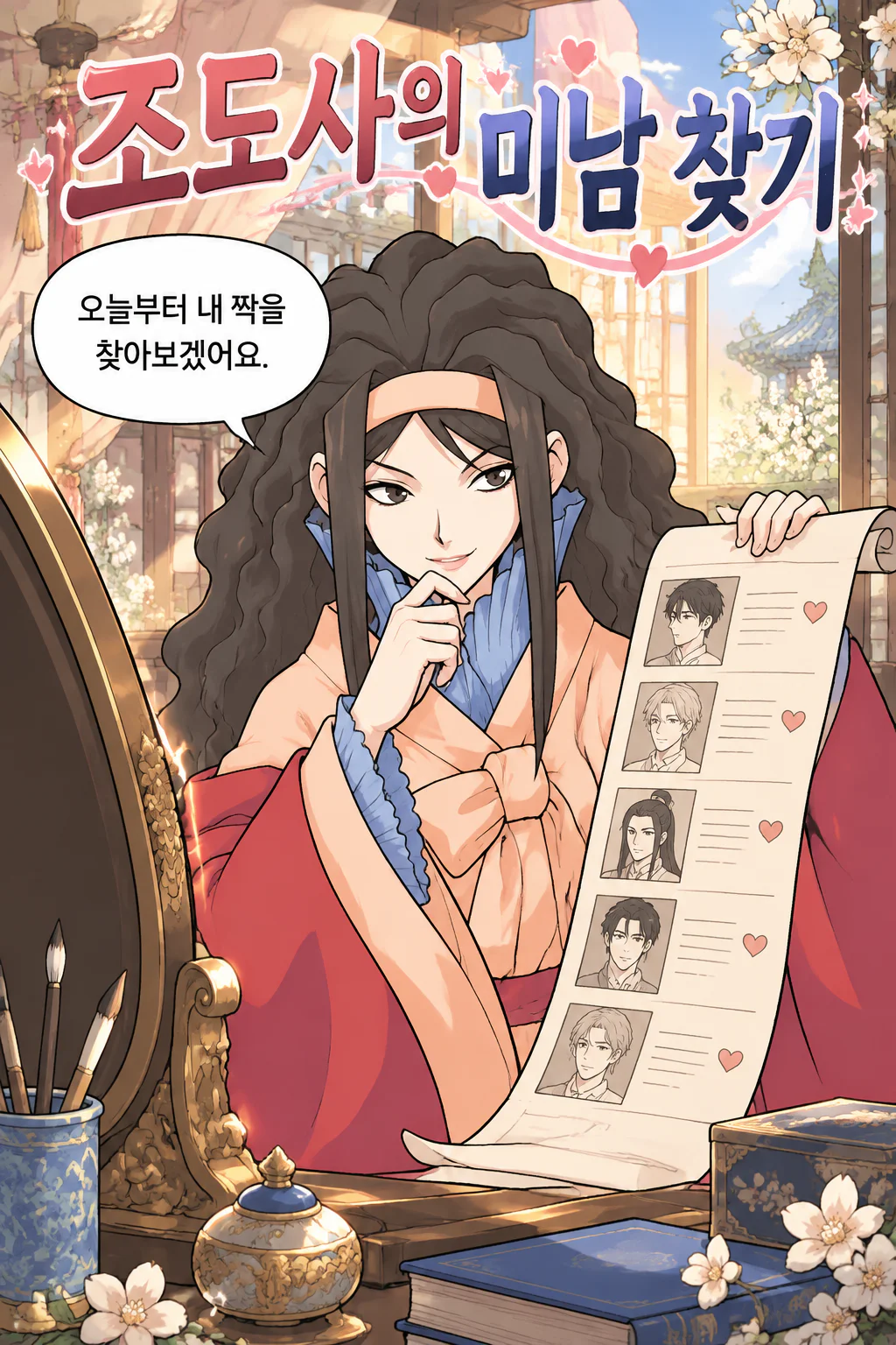 조도사,자신에게 맞는 미남을 찾아다니다