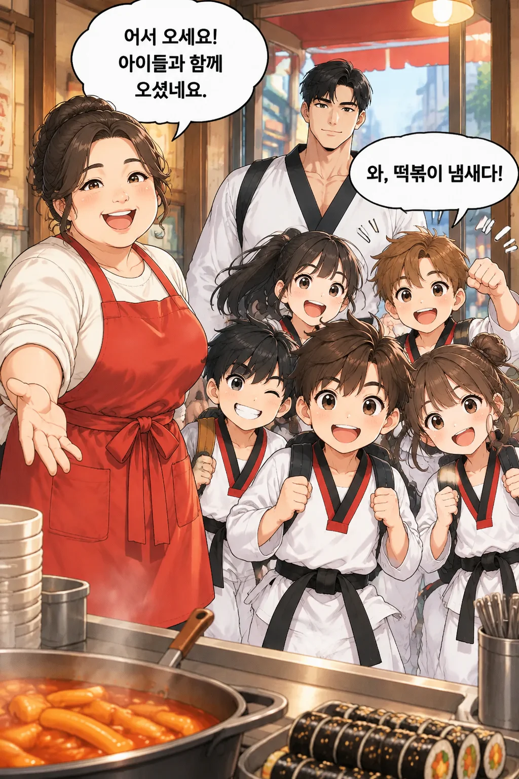 만화네 떡볶이 2화