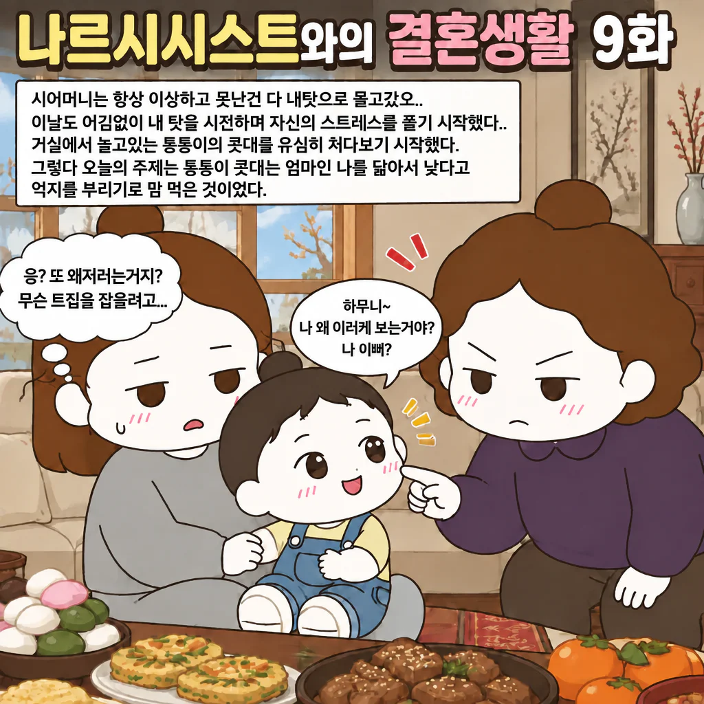 나르시시스트와의 결혼생활 9화