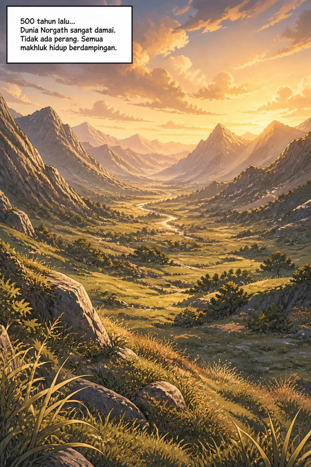 PROLOGUE: LANGIT YANG TERBELAH
