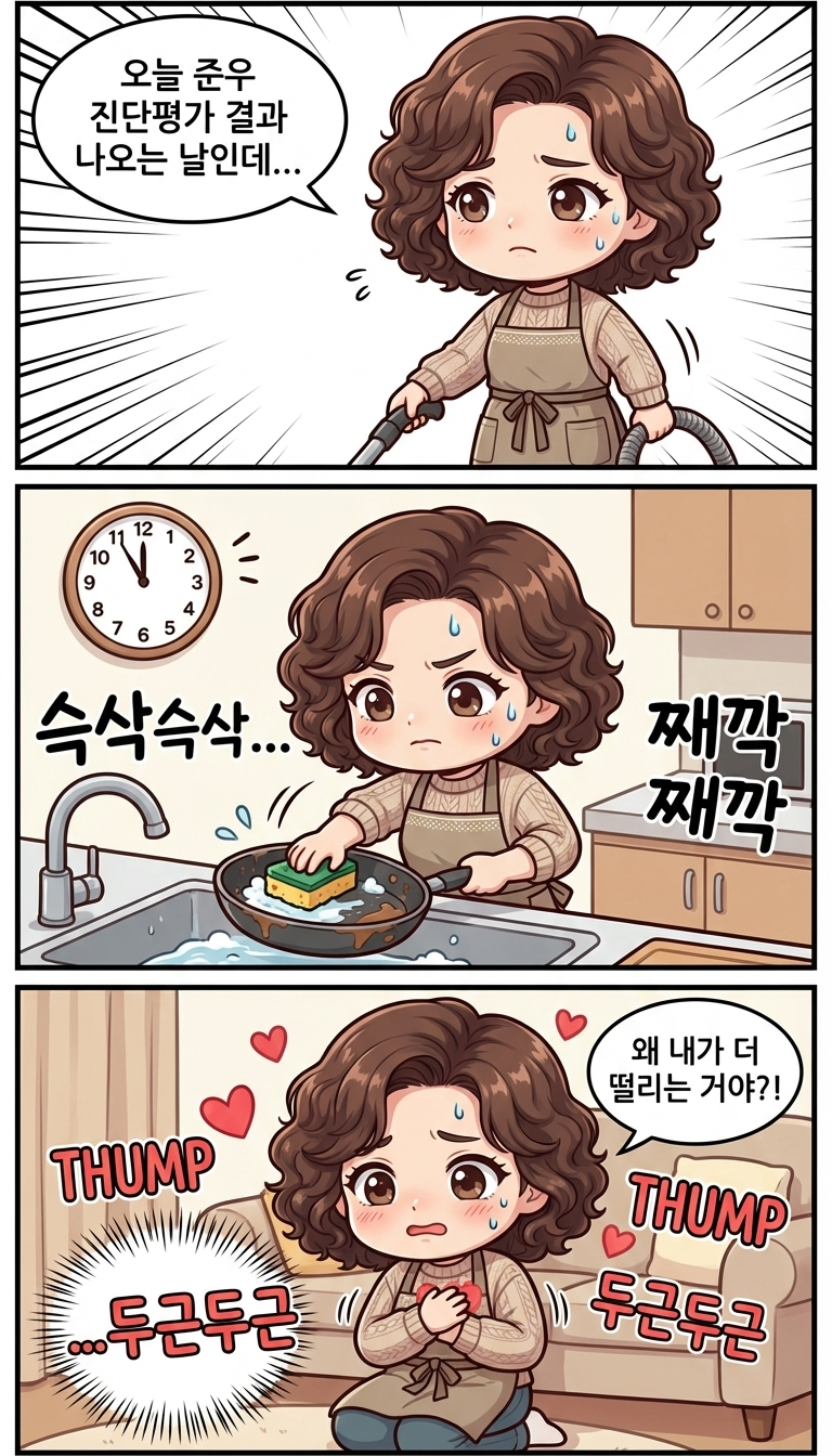 진단평가 결과지... 제 심장만 덜컥했나요? ㅜㅜ