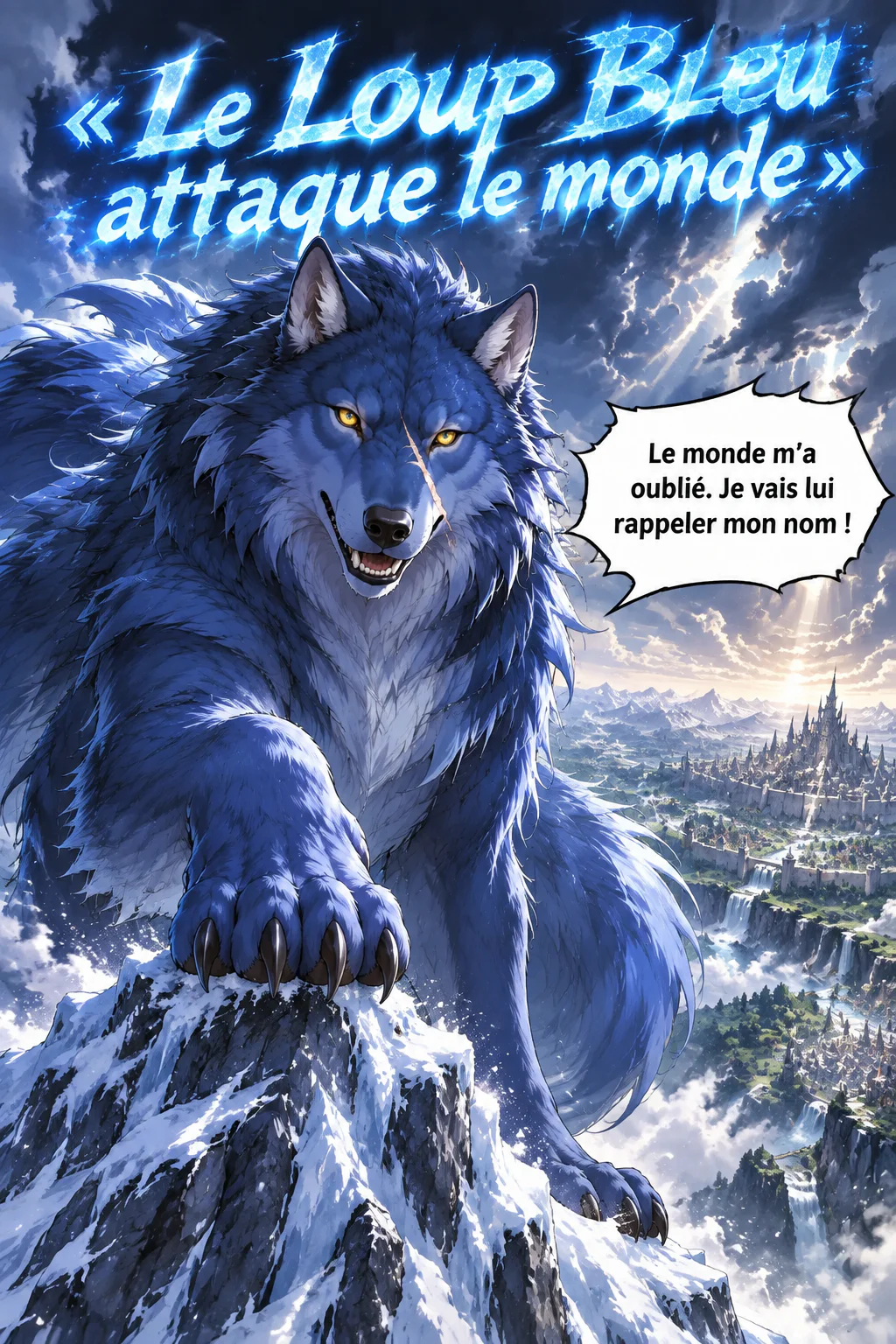 le loup bleu