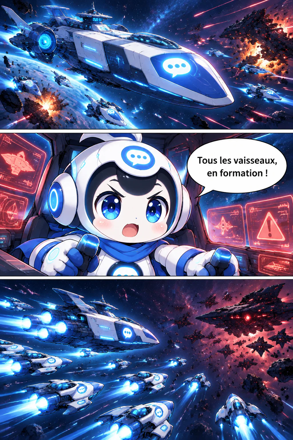 la guerre de l'espace