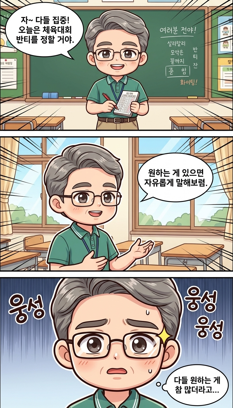 중2병과 반티 결정, 그 험난한 여정