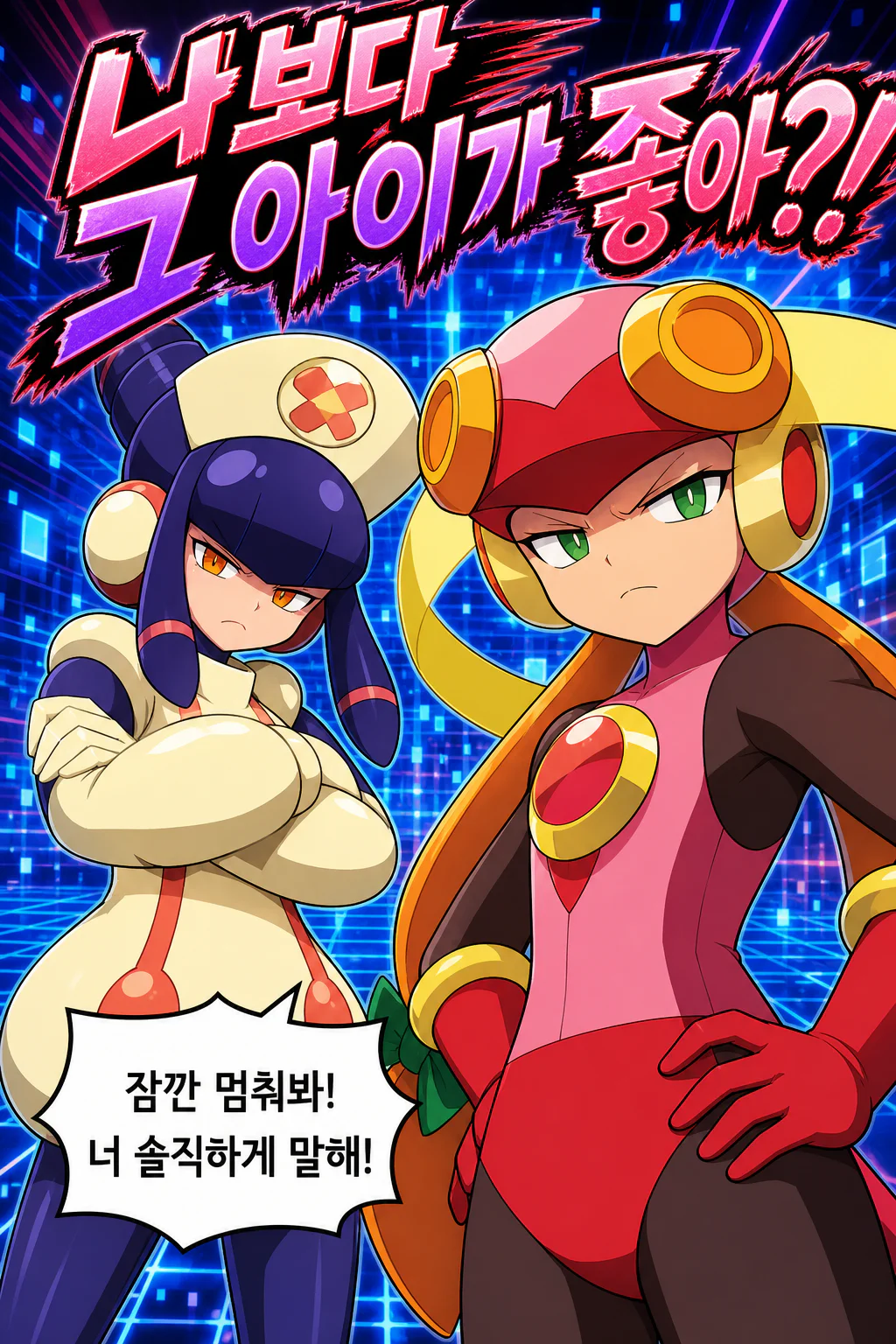 록맨 어느 쪽을 선택할지 갈림길에 서다