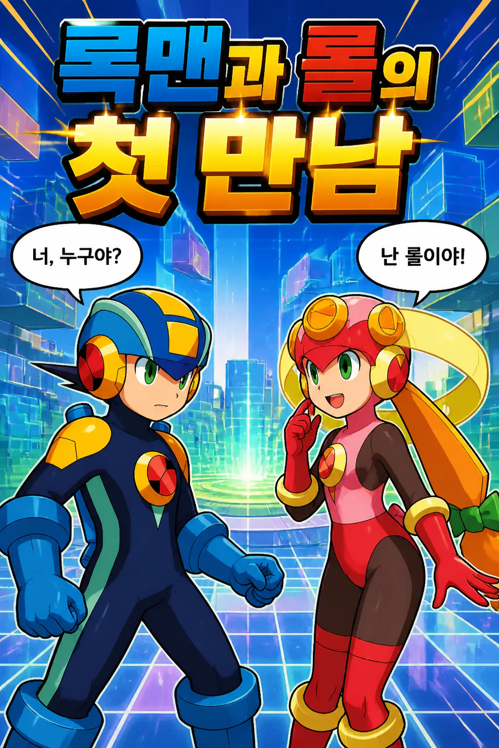 록맨 롤과의 첫 만남