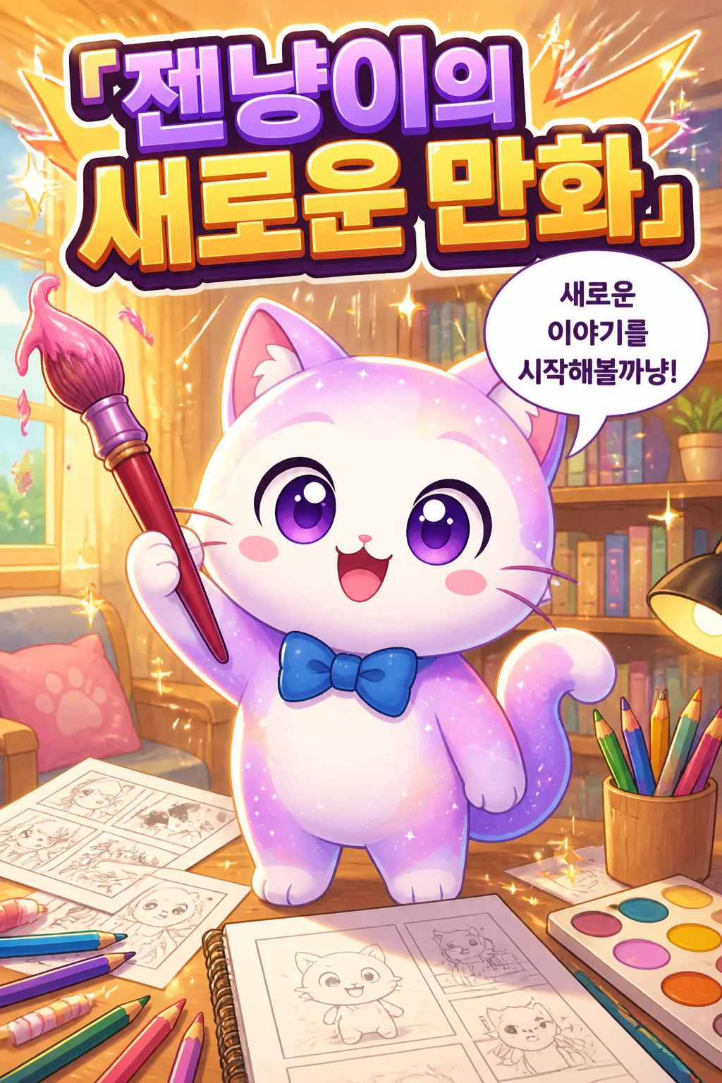 젠냥이가 그리는 새로운 만화