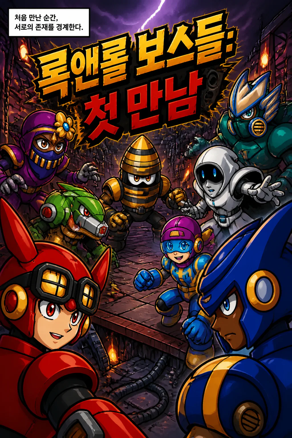 록앤롤 보스들 그들의 첫만남