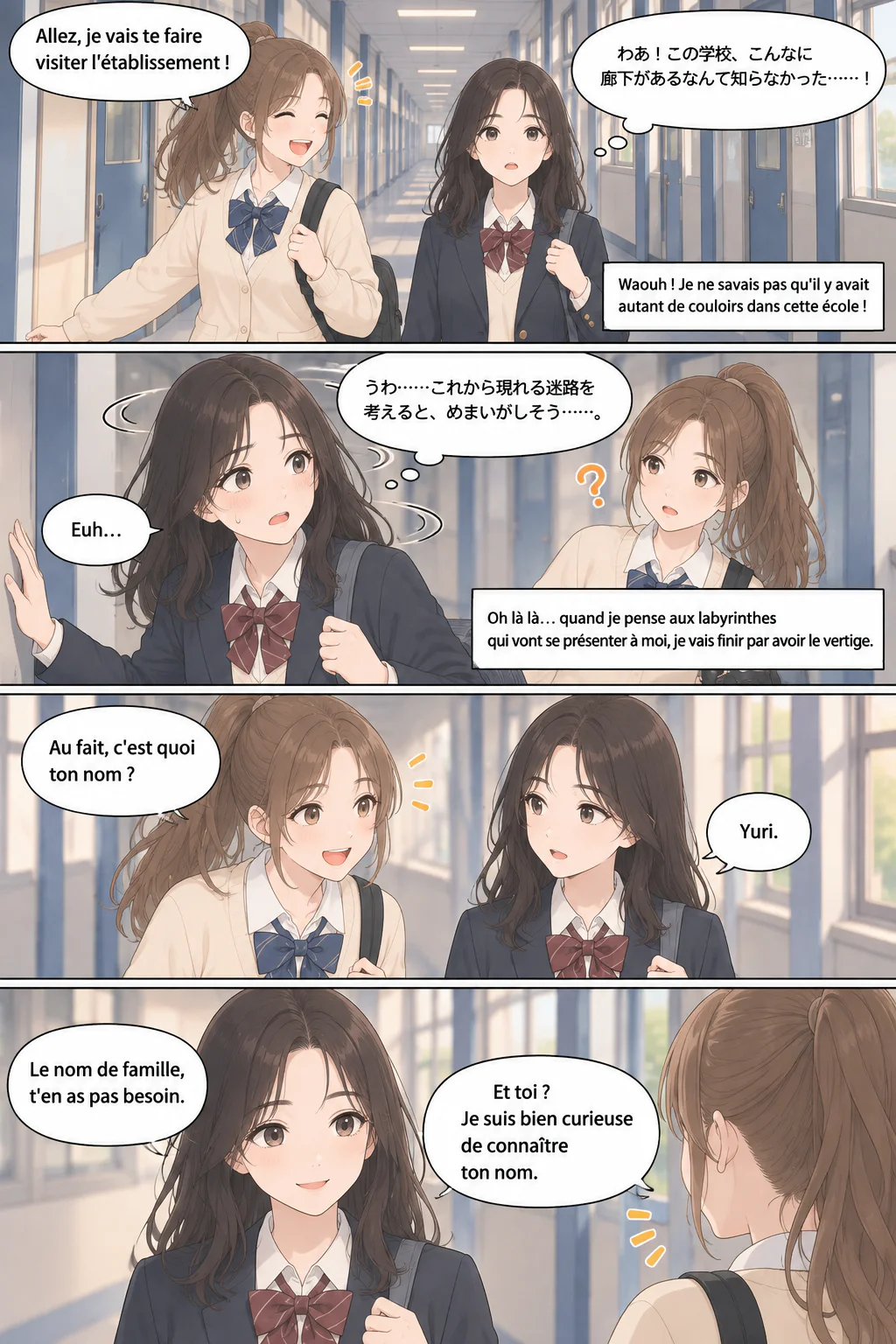 une fille japonaise en France 2