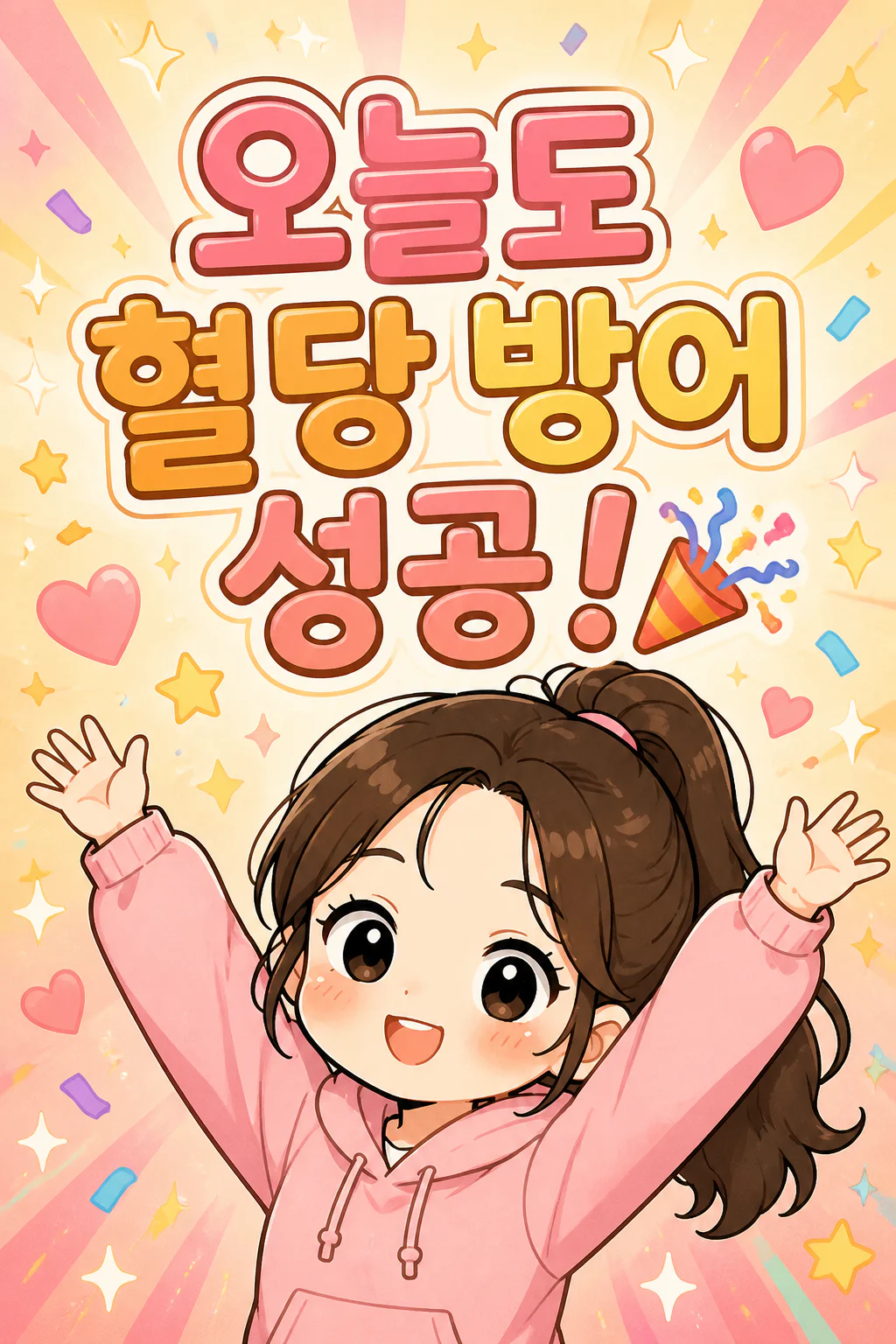 오늘도 혈당 방어 성공