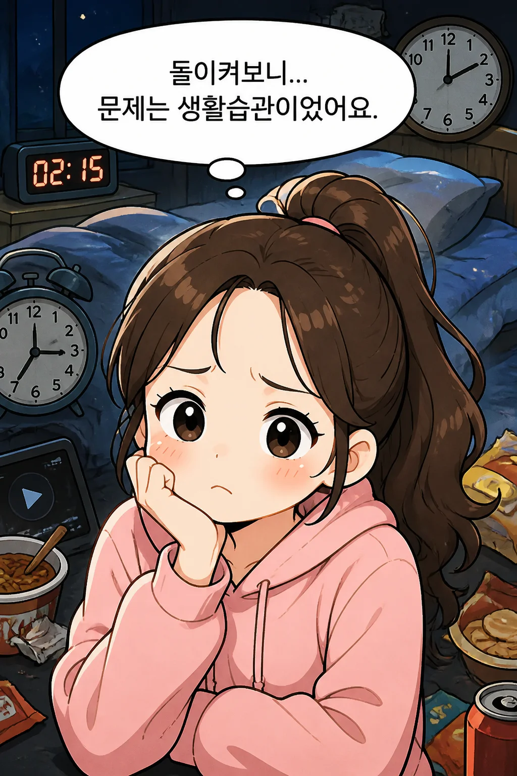 "돌이켜보니... 문제는 생활습관이었어요."