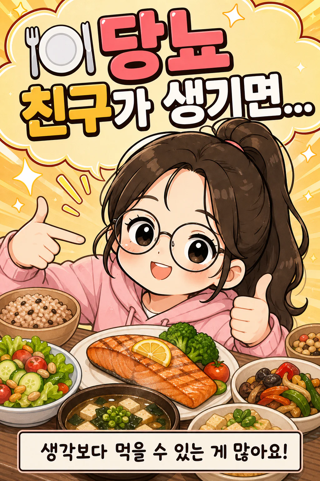주변에 당뇨친구 있나요?