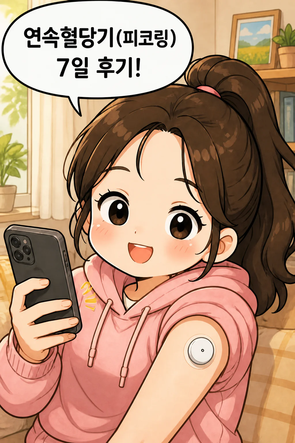연속혈당기(피코링) 7일 후기!