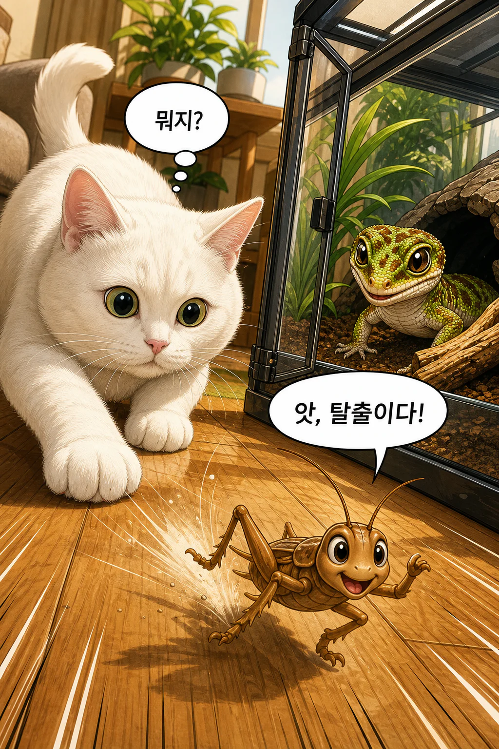 귀뚜라미 잡기