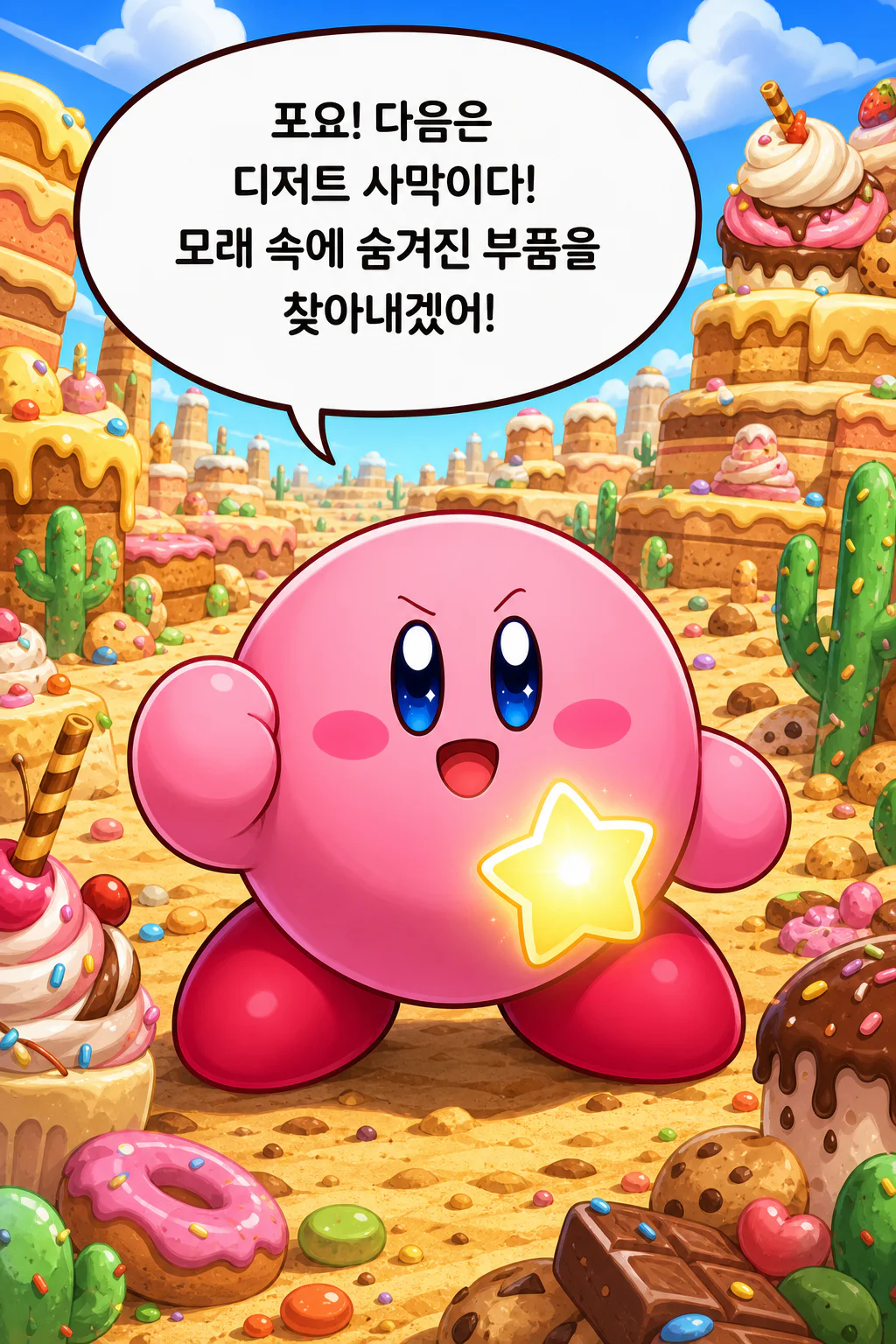 별의 커비 wii 2화