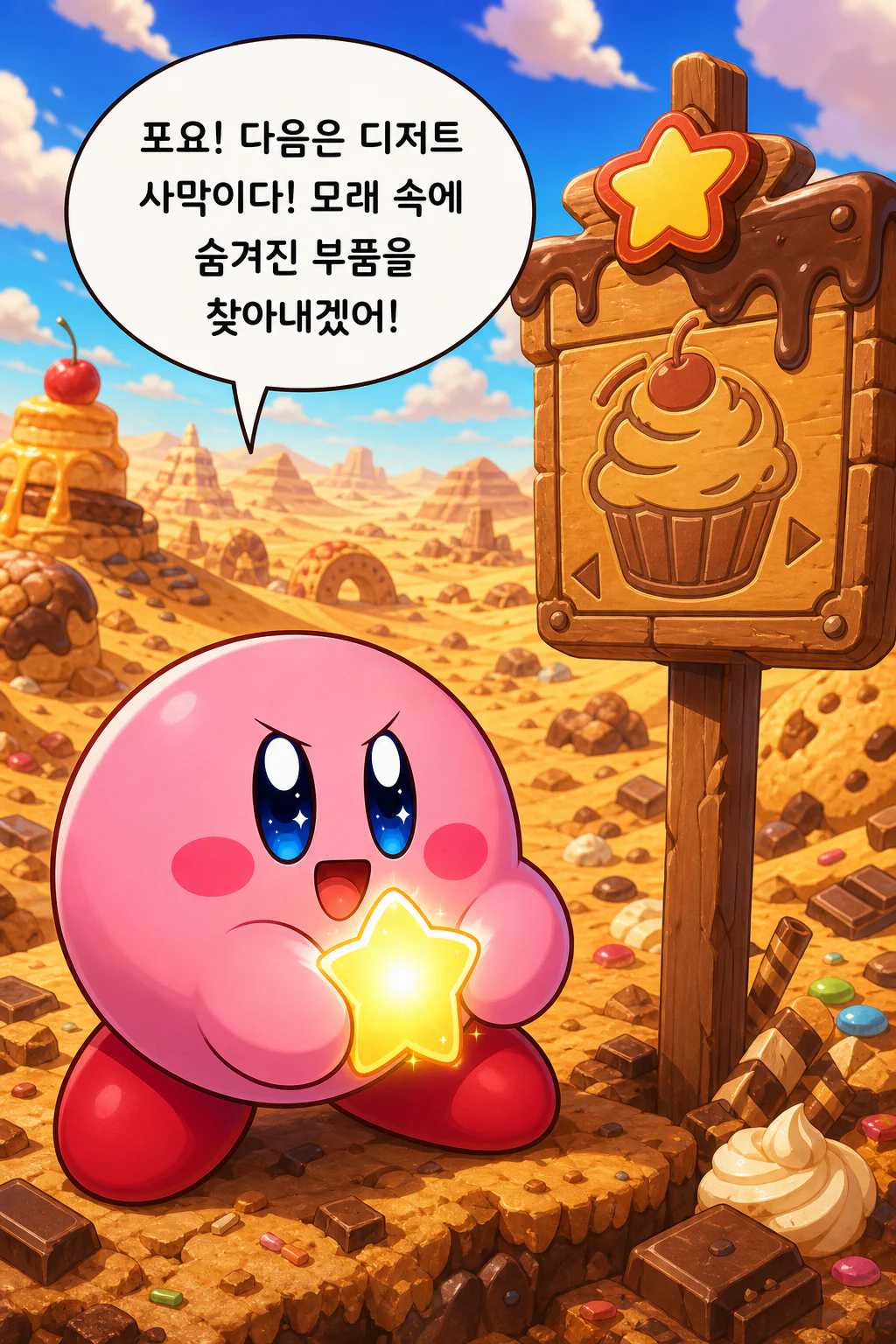 별의커비 wii 3화