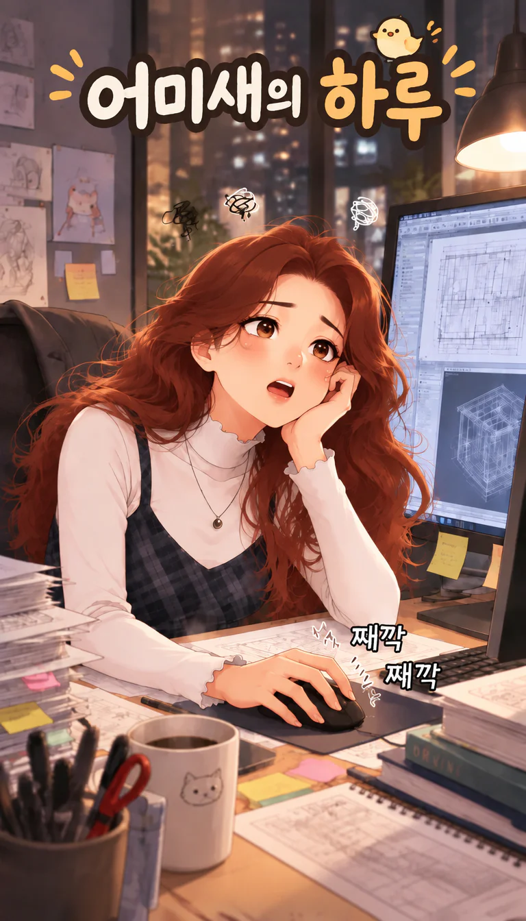 우퇘의일상(회사시리즈)모음 1화