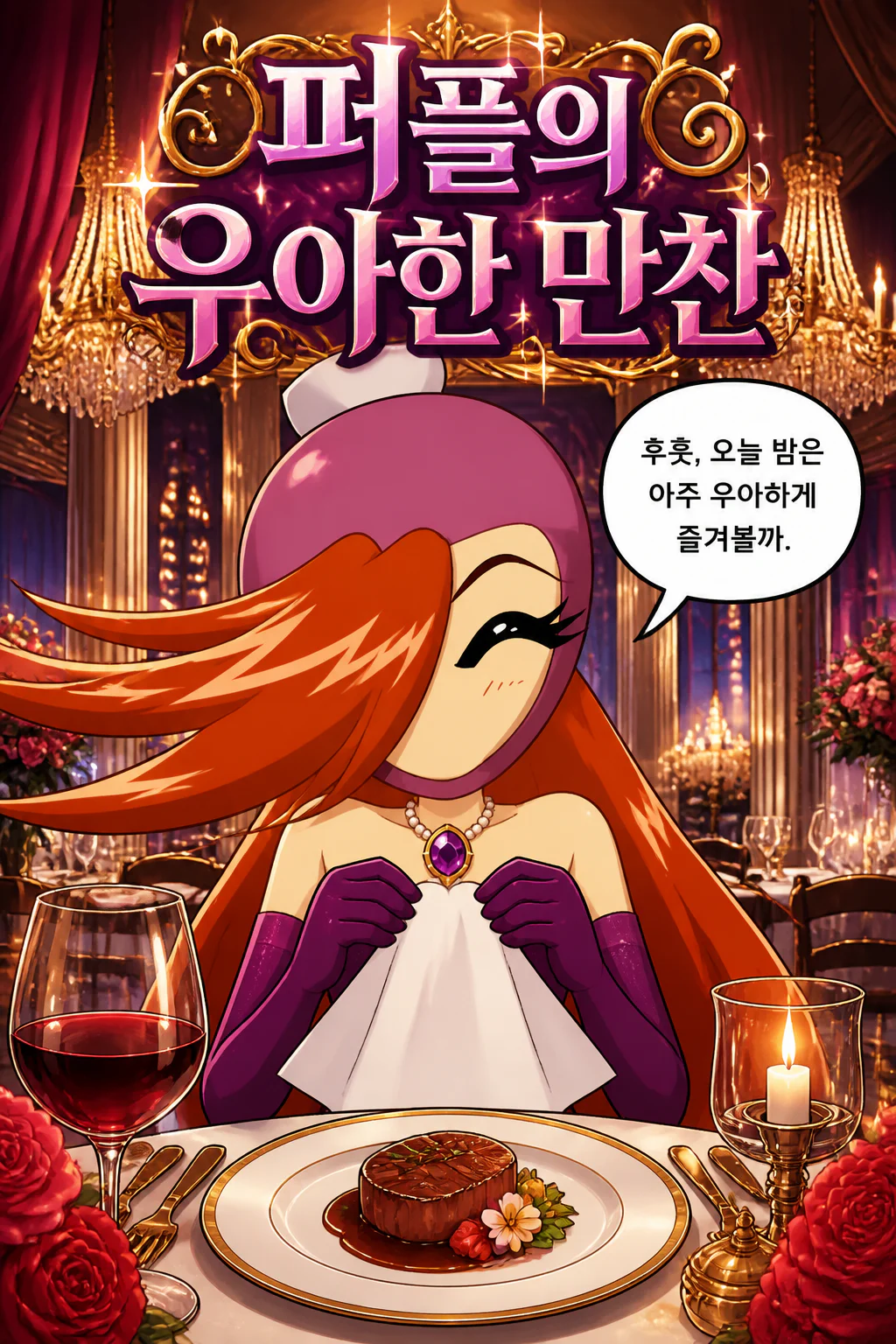 퍼플의 우아한 만찬