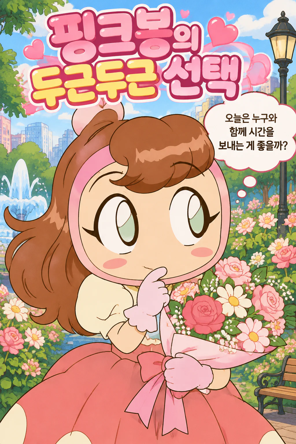 핑크봉 화이트봉과 블랙봉 중 어느 쪽을 자신의 연인으로 맞이할지 여전히 갈팡질팡하다