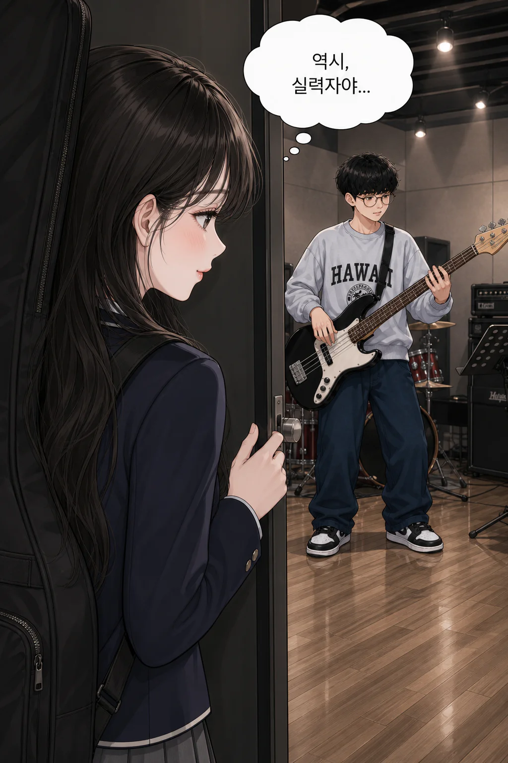 베이스기타는 가르쳐줄 수 없어!