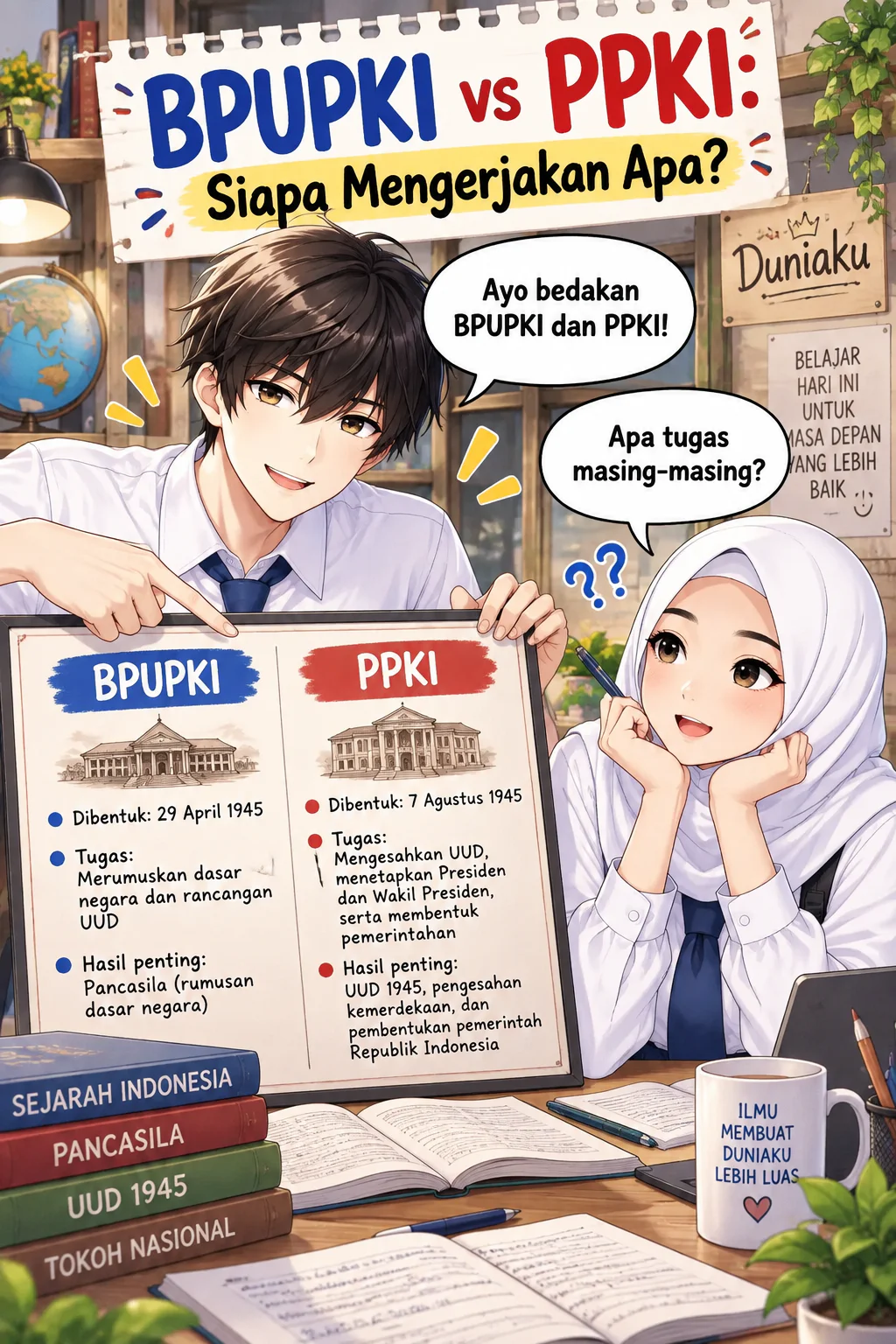 Perbedaan antara BPUPKI dan PPKI