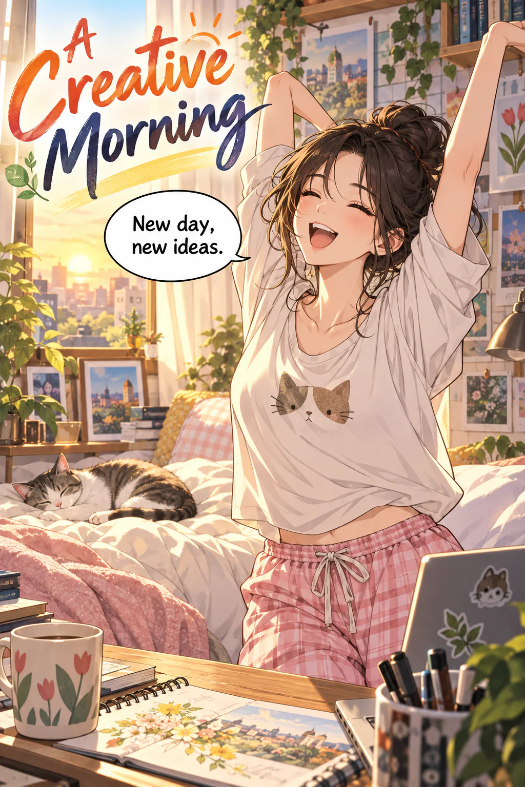 A creative morning
