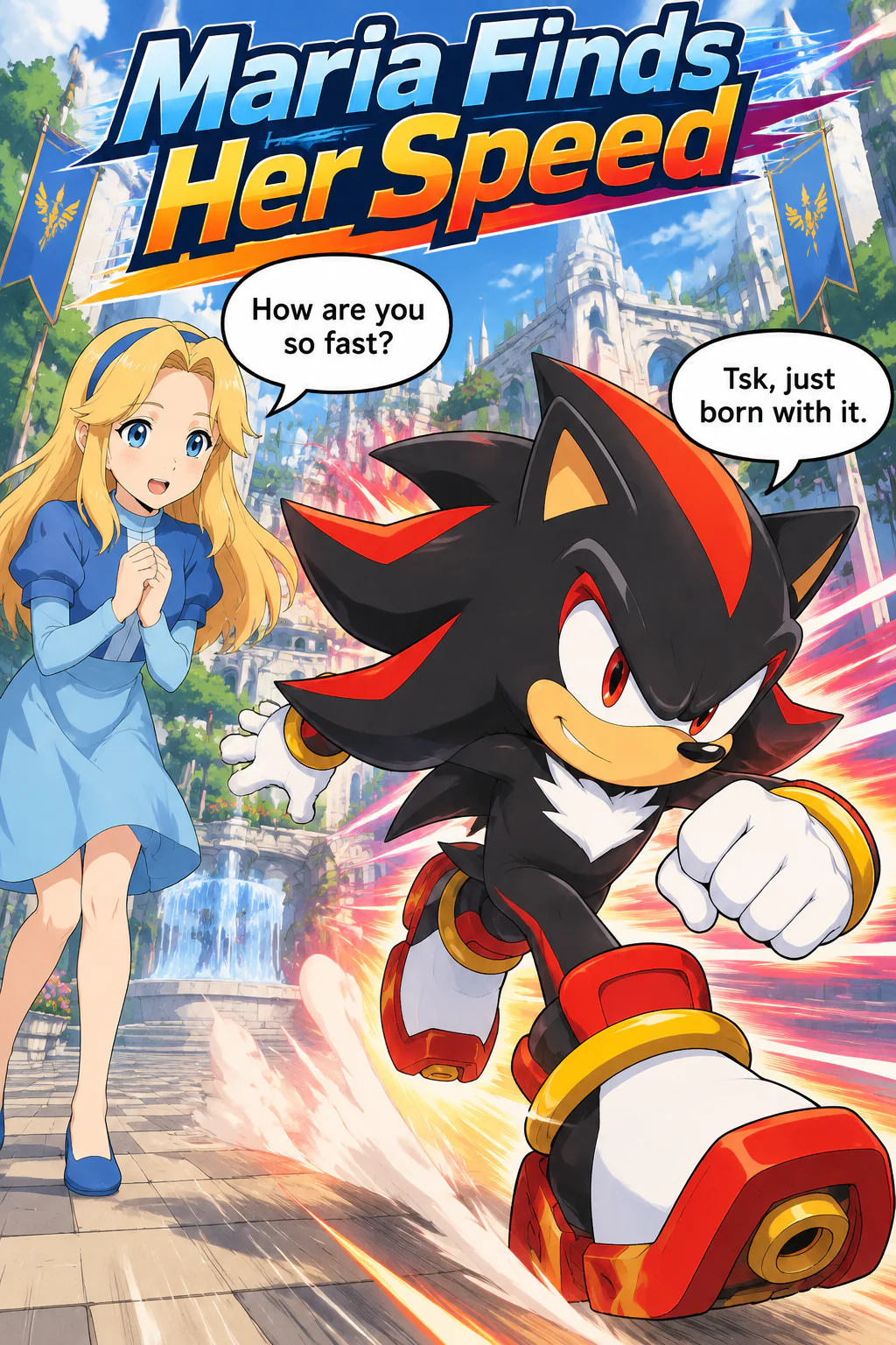 Maria finds her speed