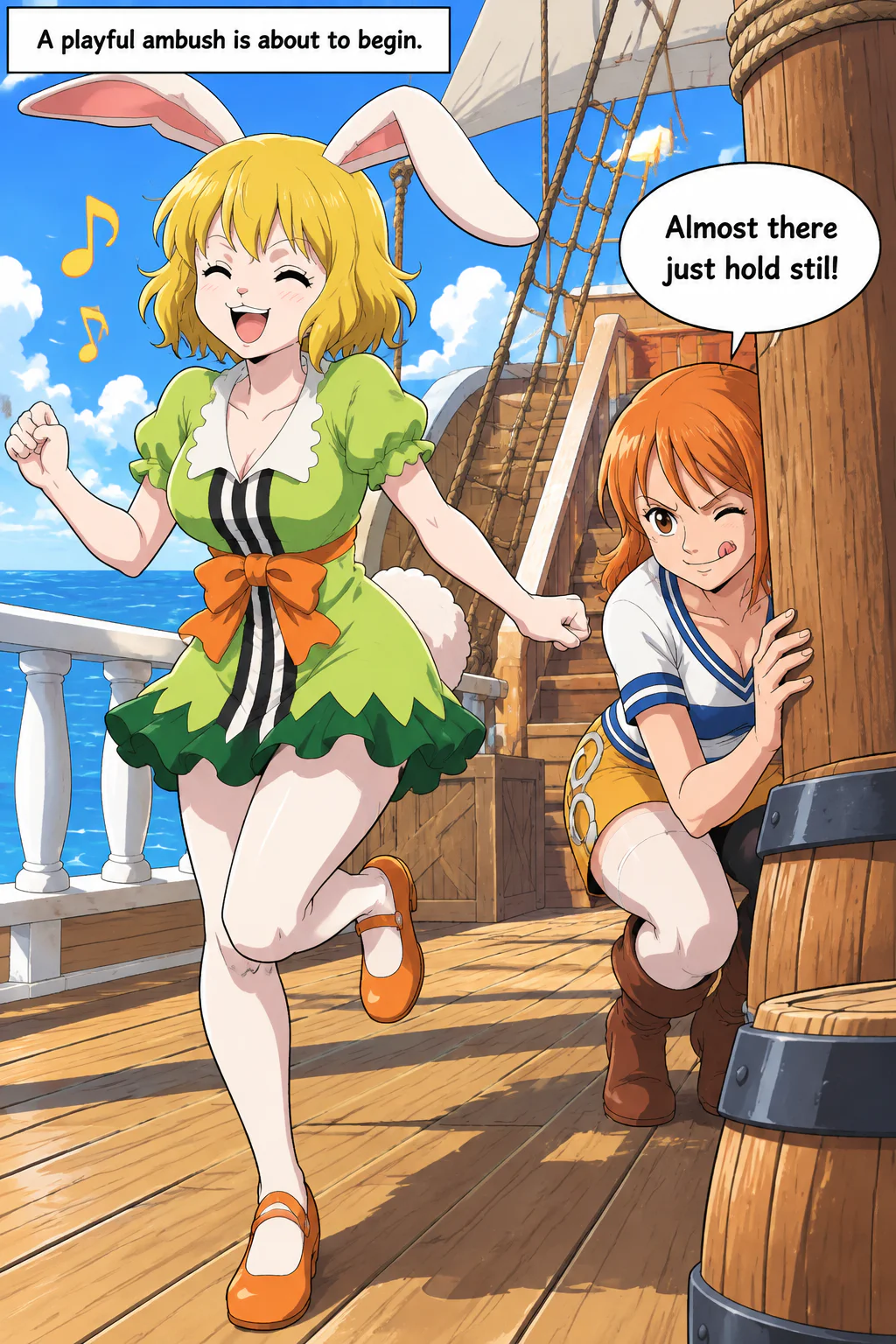 Nami and carrot