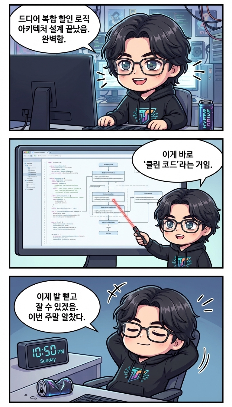 일요일 밤 11시에 슬랙 알람 울리면 생기는 일