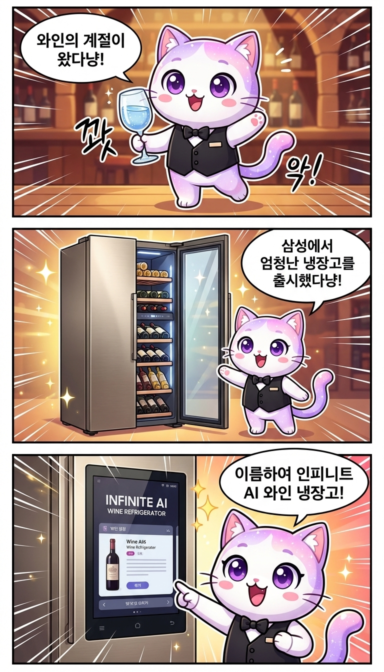 집사야, 내 와인은 AI가 관리한다냥!