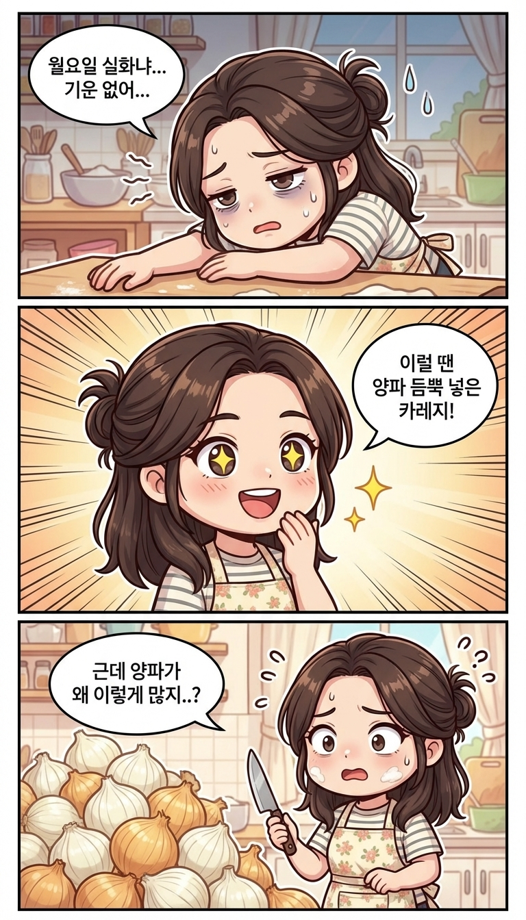 [눈물주의] 양파 써는데 나만 이래..?ㅠㅠ